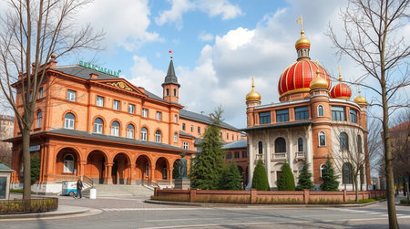 The Cathedral of the Assumption of the Blessed Virgin Mary in Kaliningradの写真素材