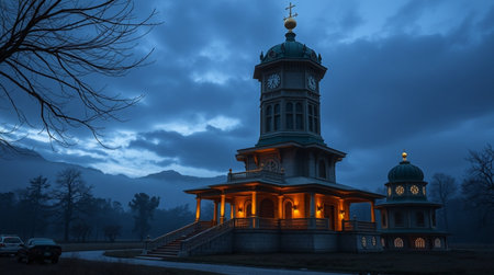 Church of St. Francis of Assisi in Pieniny, Polandの写真素材