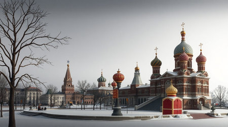 Church of the Intercession of Most Holy Theotokos in Moscow, Russia