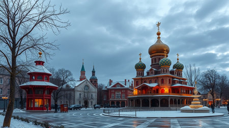 Church of the Intercession of the Blessed Virgin Mary in Kolomna, Russiaの写真素材