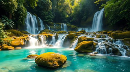 Erawan Waterfall, Kanchanaburi Province, Thailand