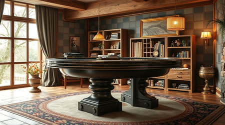 Interior of the living room. 3d render. 3d illustration