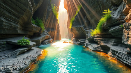 Zion National Park in Utah, United States of America. Beauty world.の写真素材