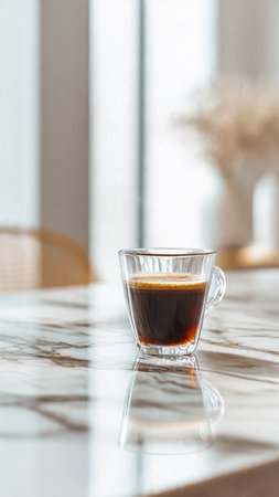 coffee cup in coffee shop - vintage effect filter and selective focus pointの写真素材