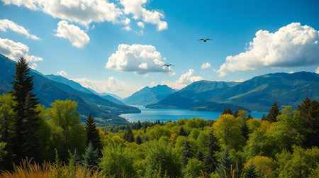 Lake Wakatipu in Queenstown, South Island, New Zealand