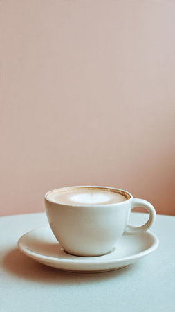 Coffee cup with filter effect retro vintage style and soft focusの写真素材