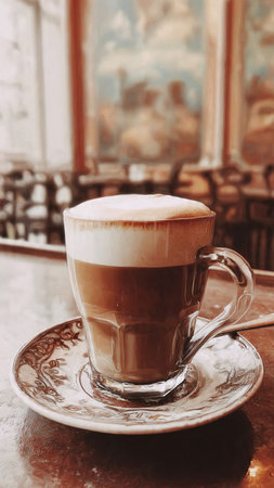 Coffee cup in coffee shop - vintage effect style pictures.の写真素材