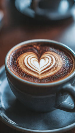 Coffee cup in coffee shop - vintage effect style pictures.の写真素材