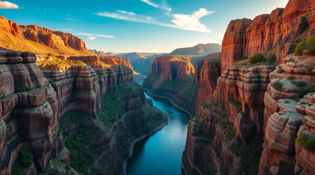 Horseshoe Bend in Glen Canyon National Recreation Area, Utah, USAの写真素材