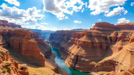 Horseshoe Bend, Glen Canyon National Park, USAの写真素材