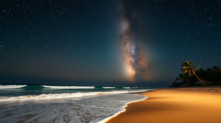 Long exposure photograph.の写真素材