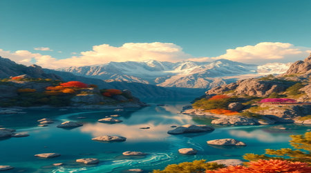 Interior of a living room in a modern house. Nobody insideの写真素材