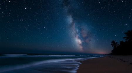 Tropical waterfall in the jungle of Costa Rica, Central Americaの写真素材