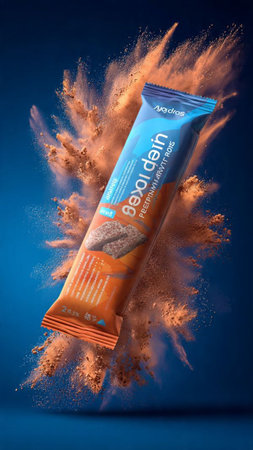 A package of Instant Coffee Snacks.の写真素材