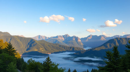 Panoramic view of Lake Wakatipu, Queenstown, New Zealand