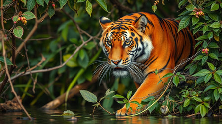 Sumatran Tiger, Panthera tigris altaica