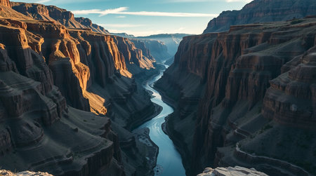 Horseshoe Bend on the Colorado River, Arizona, USAの写真素材