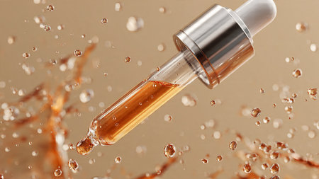 Mountain landscape with dramatic clouds and sun rays. Caucasus, Russiaの写真素材