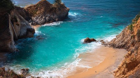 Beautiful beach in Portugal, Algarve, Portugal, Europe