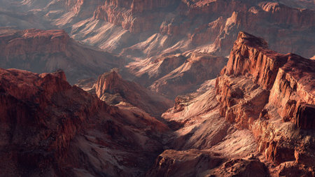 Grand Canyon National Park, Arizona, USA. Panoramic view.の写真素材