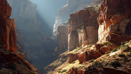 Grand Canyon National Park (South Rim), Arizona, United States.の写真素材