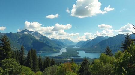 Lake Wakatipu, Queenstown, New Zealand. Lake Wakatipu is the largest lake in New Zealand.