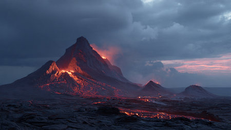 Mt. Stokksnes at sunrise, Iceland, Europe