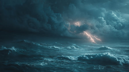 A hidden grotto sparkling with turquoise reflections.の写真素材