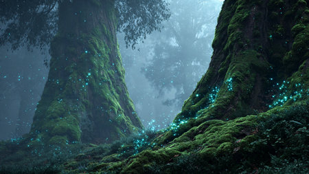 A hilltop offering a breathtaking view of endless forests.