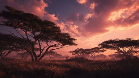 A calm lake surrounded by mountain wildflowers.の写真素材