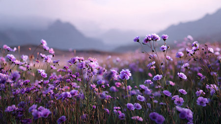 A charming room where evergreen garland and classic books blend perfectly with warm lighting.の写真素材