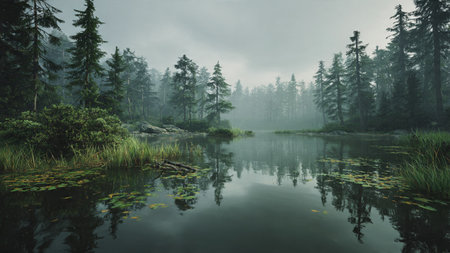 Glowing mosaicの写真素材