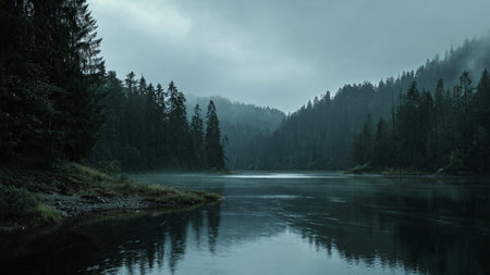 The pool at the waterfallの写真素材