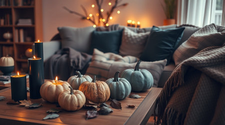 A powerful waterfall cuts vertically through the frame, framed by lush green life above and below.の写真素材