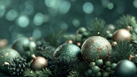 A luminous glow washes over the treetop canopy as cool mist from the waterfall rises beneath it.の写真素材