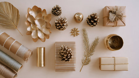 A lush jungle canopy filled with soft filtered sunlight.の写真素材