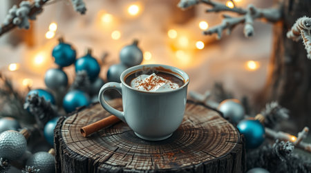 A hidden waterfall cascading into a sparkling blue pool.の写真素材