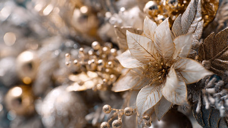 Peaceful morning light warming the tops of tall pines.の写真素材