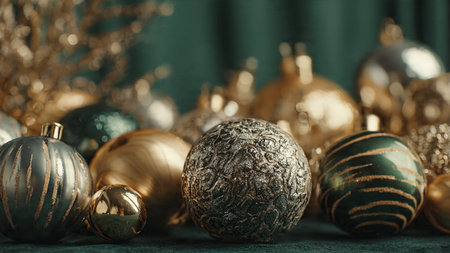 Overlapping leaves cast soft shadows as drifting mist rises beneath them.の写真素材