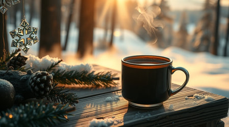 A calm open field dotted with grazing horses.の写真素材