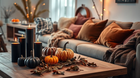 Mosses at the bottom seem to glow under the reflective light of the waterfall.の写真素材