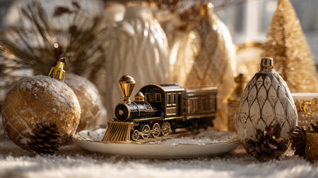 A serene pond reflecting tall bamboo stalks.の写真素材