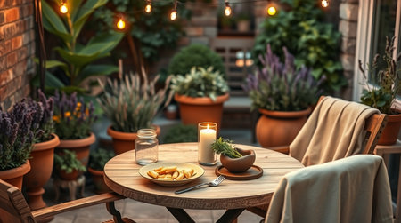 A dreamy fog rolling slowly across quiet hills.の写真素材