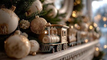 Energetic leafy strokes give the canopy motion as cool water lines fall through the center.の写真素材