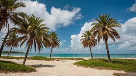 A snowy alpine village nestled between tall mountain peaks.の写真素材
