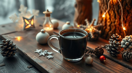 A dreamlike meadow beneath soft cotton-like clouds.の写真素材