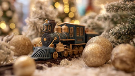 Expressive brushstrokes give texture to the surrounding greenery.の写真素材