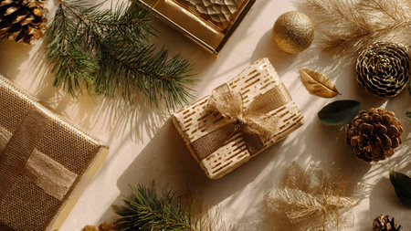 Motion-filled brushstrokes give life to the leafy canopy as misty water rises through it.の写真素材