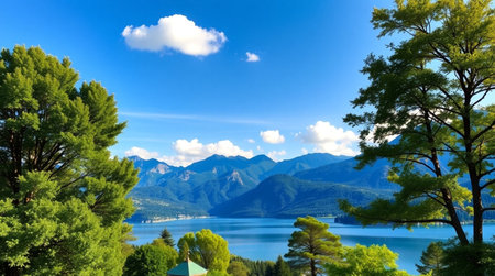 Lake Kawaguchiko, Yamanashi Prefecture, Japan