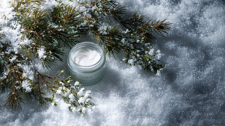 HERBOLARE styled for upscale promotional visuals.の写真素材